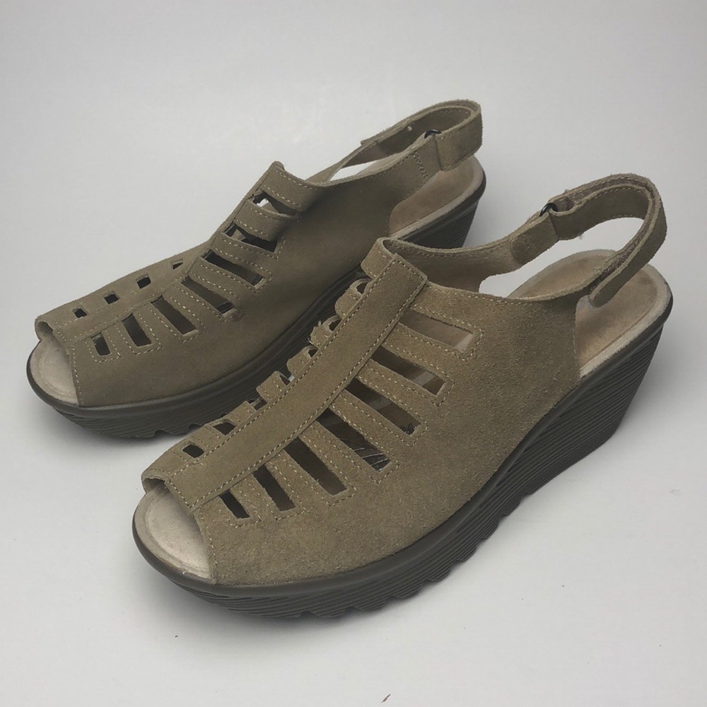Skechers Parallel Trapezoid Wedge Sandal